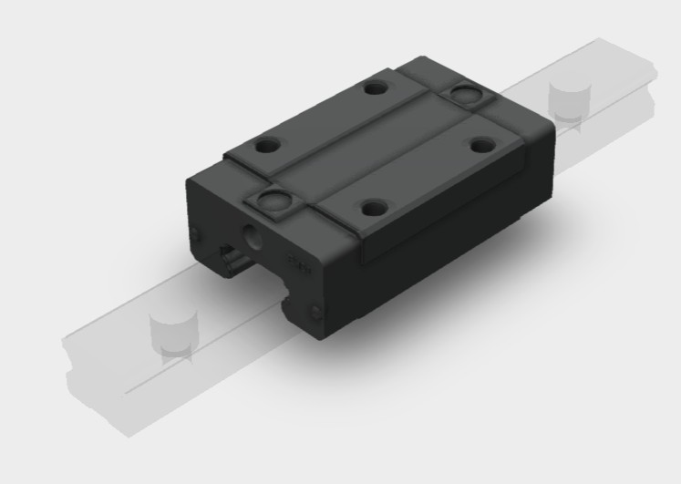 20mm Four Hole Carriage, low profile    