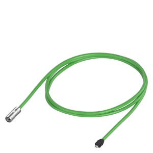 Encoder cable, Preassembled 2x2x0.25+2x0.38 for motor S-1FL2 SH48/52 with S200, MOTION-CONNECT 350 Length(m)=30m Dmax encoder=7.0mm 1 million bending times