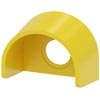 Protective collar for EMERGENCY STOP mushroom pushbutton, with and without RONIS lock, 22 mm design, yellow, plastic