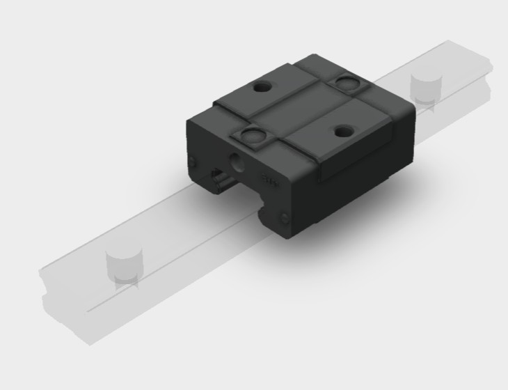 20mm Two Hole Carriage, low profile    