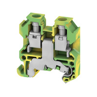 Weidmuller AKE4 SAK Series PE terminal Rated cross-section 4 mm² Screw connection Direct mounting