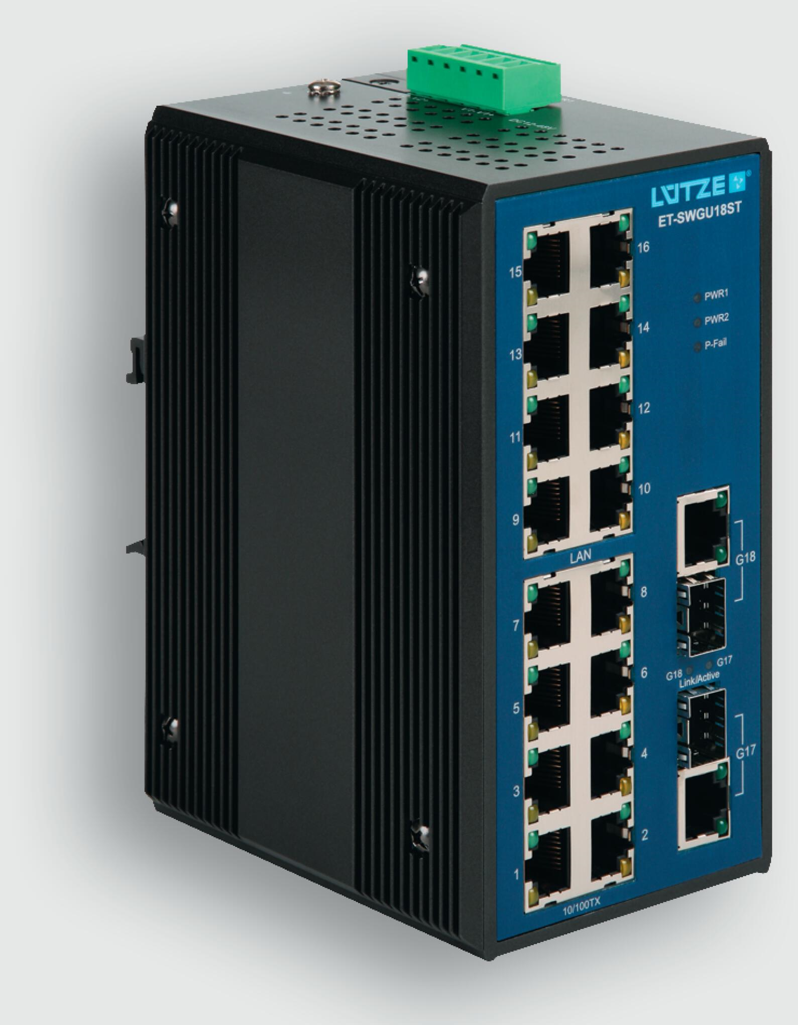 Ethernet Unmanaged Switch 16 port ET-SWU8ST
