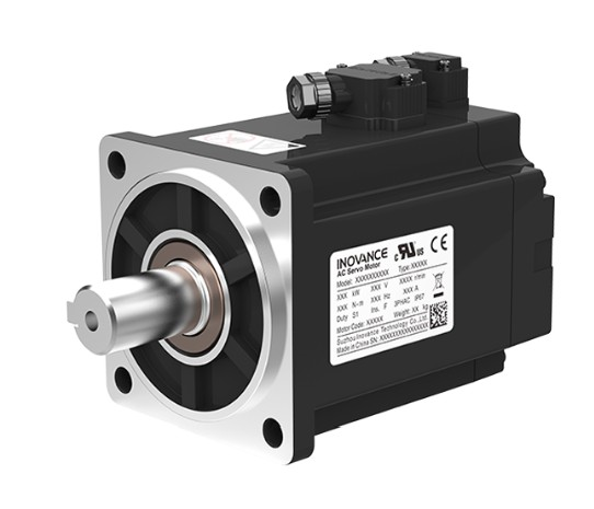 Inovance servo motor. 750w.  Frame 80mm.Medium Inertia. Un=230V. In=4.8A. Pn=750W. Mn=2.39Nm. Nn=3000rpm. batteryless 23Bit multiturn encoder. IP65 (shaft IP54). Mini-connector. keyed shaft. oil seal. with brake
