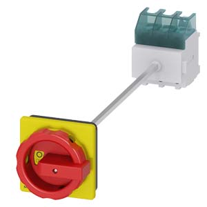ESTOP SWITCH 3P 4H R/Y ROT  63A SHALLOW