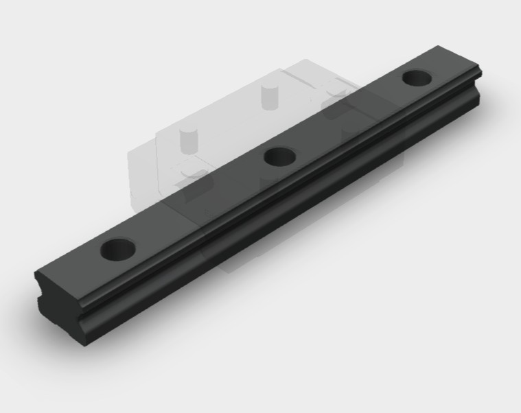 Rail Size20, length 2380, hole pitch 60mm, M5 counterbore top mount, E=20/20