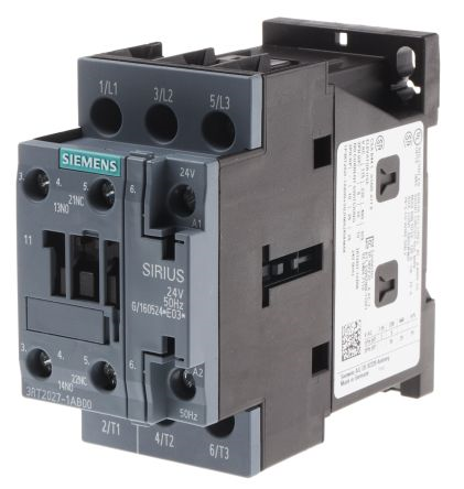 Contactor. AC-3. 15kW/400V. 1NO+1NC. AC