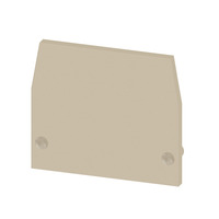 Weidmuller AP AKZ1.5 SAK Series End plate 1.5 mm beige Direct mounting