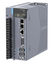 Inovance SV660 Dual servo amplifier. 400w. 1x 200-240V AC. In=2.8A. Imax=10.1A. EtherCAT. STO. IP20. 