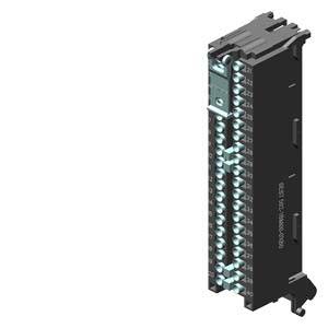 SIMATIC S7-1500. Front connector in push-in design. 40-pole. for 35 mm wide modules incl. 4 potential bridges and cable ties