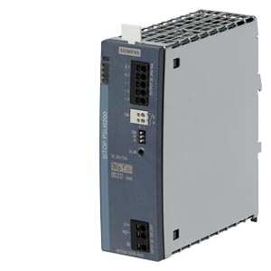 SITOP PSU6200 24 V/10 A Stabilized power supply Input: 120 - 230 V AC (120 - 240 V DC) Output: 24 V DC/ 10 A with diagnostics interface