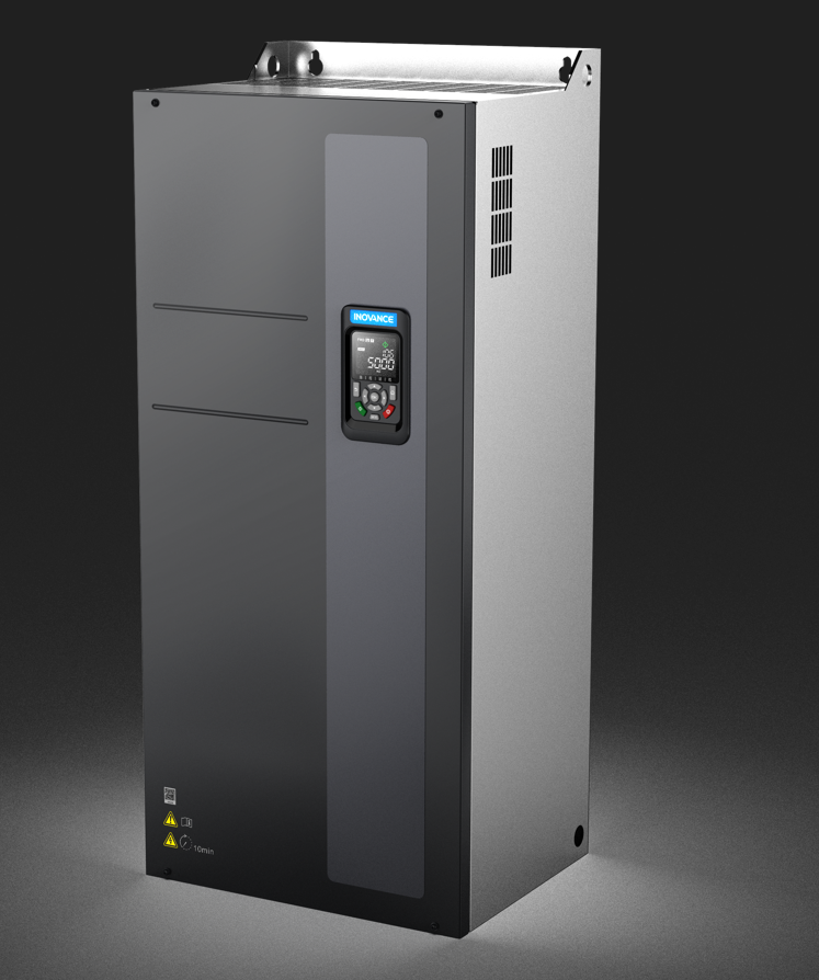 MD520 AC inverter. 400V. ND 304A/160Kw. HD 253A/132Kw. IP20. C3 Filter built-in. STO.. Dims H874 x W400 x D320