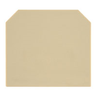 Weidmuller TW SAK2.5 SAK Series Seperation plate 1.5 mm beige Direct mounting