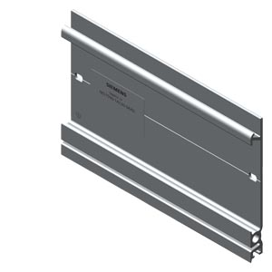 SIMATIC S7-1500. mounting rail 245 mm (approx. 9.6 inch); incl. grounding screw. integrated DIN rail for mounting of incidentals such as terminals. automatic circuit breakers and relays