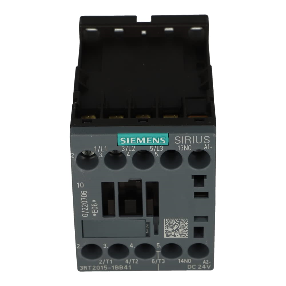 Contactor. AC-3. 3kW/400V. 1NO. 24V DC.