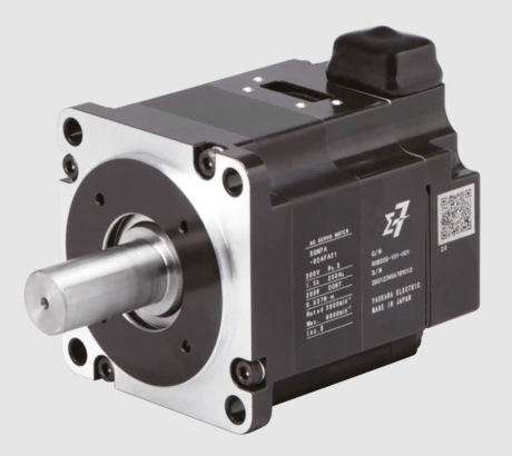 Yaskawa Servo  Motor 200v. 200w.  0.637Nm-2.23Nm Peak 24Bit Inc Enc straight without key.