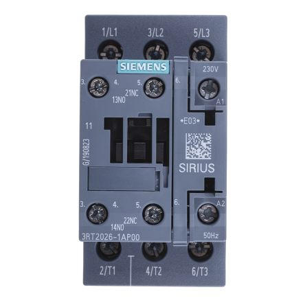 Contactor. AC-3. 11kW/400V. 1NO+1NC. AC