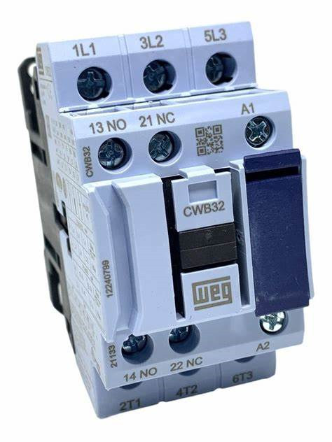 WEG Contactor 24V AC Coil 32A AC3 3 Pole Contactor