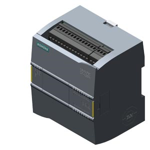 SIMATIC S7-1200. CPU 1212FC. compact CPU. DC/DC/relay. onboard I/O: 8 DI 24 V DC; 6 DO relay 2 A; 2 AI 0-10 V DC. Power supply: DC 20.4-28.8V DC. Program/data memory 100 KB