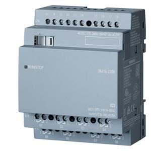 LOGO DM16 230R EXP MODULE PU/I/O 230V/230V/RELAIS 4TE 8 DI/8 DO FOR LOGO 8