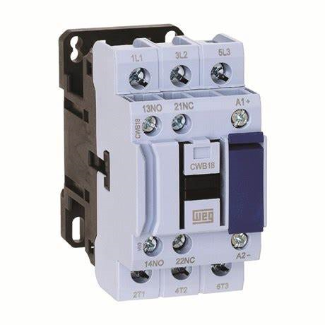 WEG Contactor 230V AC Coil 18A AC3 3 Pole Contactor