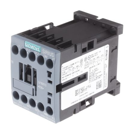 Contactor. AC-3. 3kW/400V. 1NO. AC 110V.