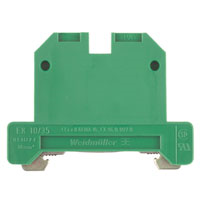 Weidmuller EK 10/35 SAK Series PE terminal 10 mm² Screw connection Green/yellow