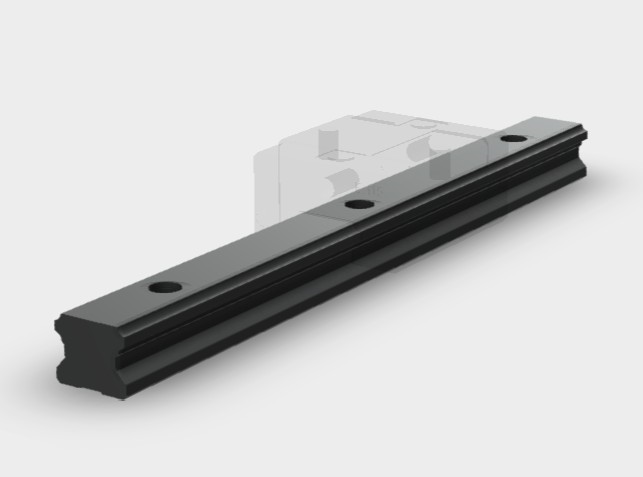 Rail Size15, length 640, hole pitch 60mm, M4 counterbore top mount, E=20/20