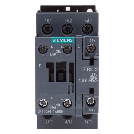 Contactor. AC-3. 5.5kW/400V. 1NO+1NC. AC