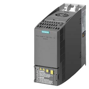 SINAMICS G120C RATED POWER 3.0KW WITH 150% OVERLOAD FOR 3 SEC 3AC380-480V +10/-20% 47-63HZ INTEGRATED FILTER CLASS A I/O-INTERFACE: 6DI. 2DO.1AI.1AO SAFE TORQUE OFF INTEGRATED FIELDBUS: USS/ MODBUS RTU PROTECTION: IP20/ UL OPEN TYPE SIZE: FSA 196X73X203(