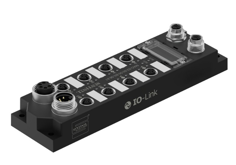 PROFINET remote I/O module, 8 IO-Link Master Channels, 2XM12,4-pin,D-code,Ethernet Fieldbus connection,Protection classes IP67