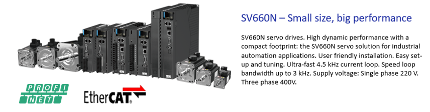 CAPSS UK Ltd | SV660 400V (Ethercat & Profinet)